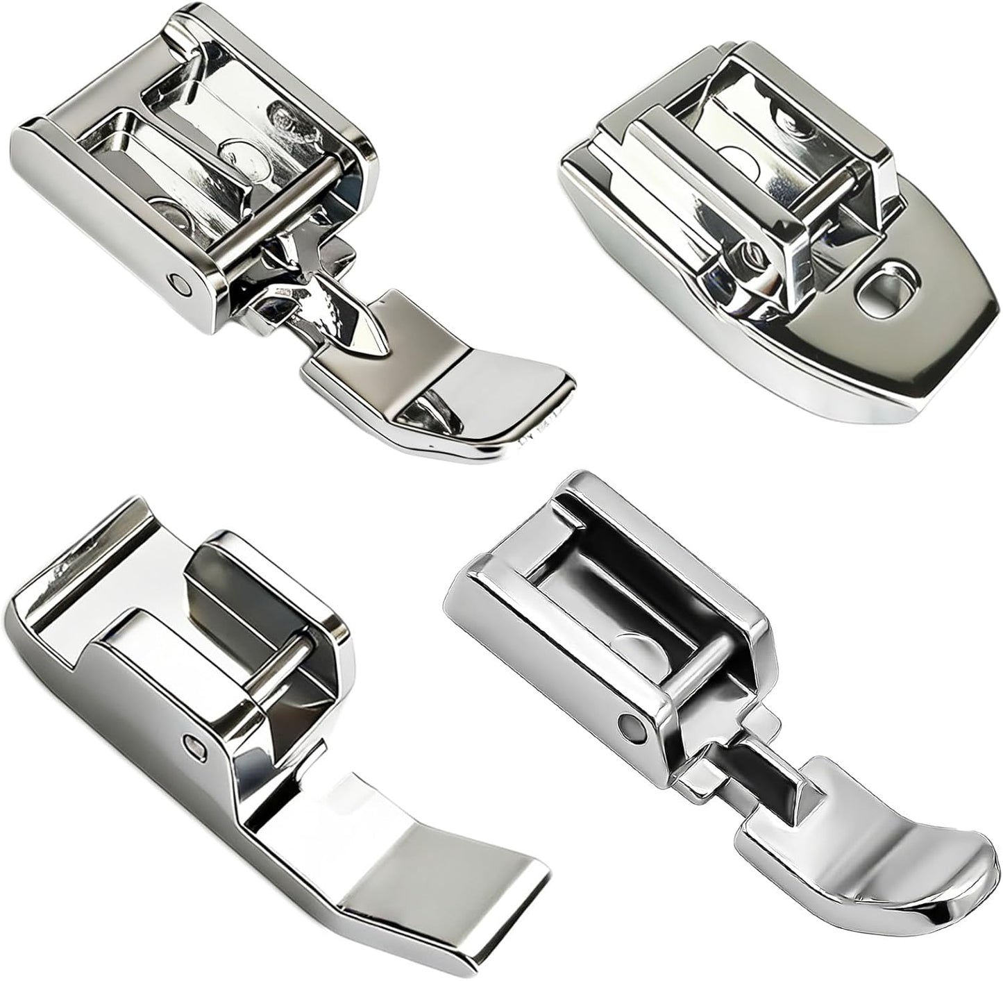 Zipper Presser Foot Set 4 Pcs