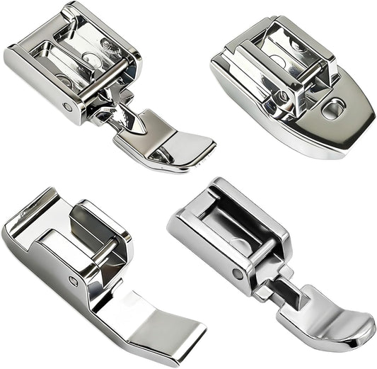 Zipper Presser Foot Set 4 Pcs